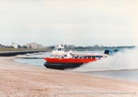 AP1-88 hovercraft at Ryde hoverport